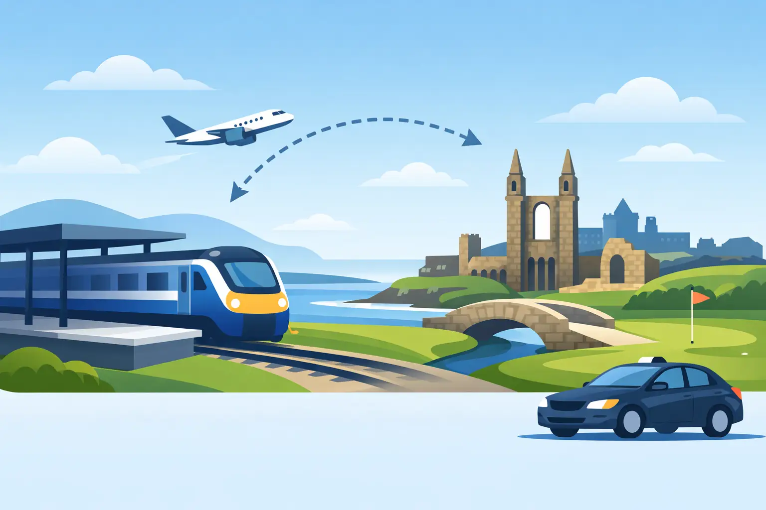 How to Get from Leuchars to St Andrews Fast