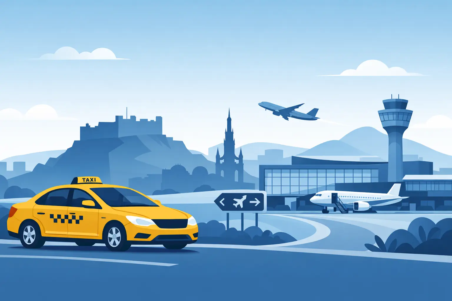 How Much Is a Taxi to Edinburgh Airport?