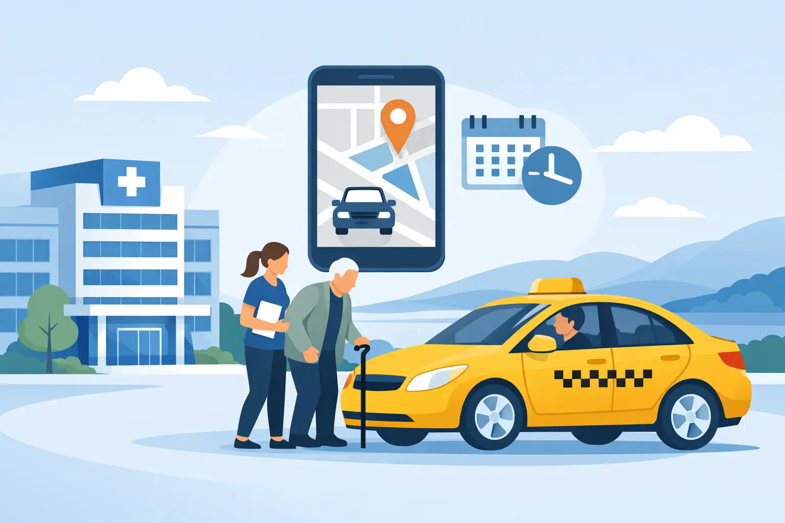 Booking a Hospital Appointment Taxi in Fife